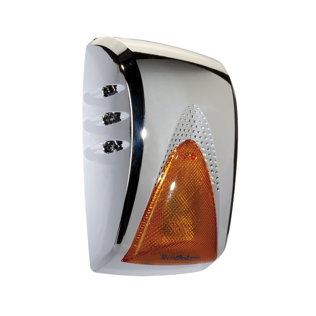 Sirena da esterno: Tessarolo impianti si occupa dell'installazione di sistemi di allarme di produzione italiana (Tecnoalarm) perfettamente integrati con l’estetica del vostro ambiente.